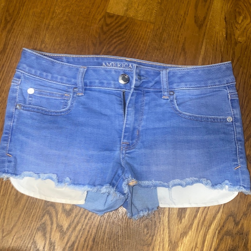 Blue Jean shorties!